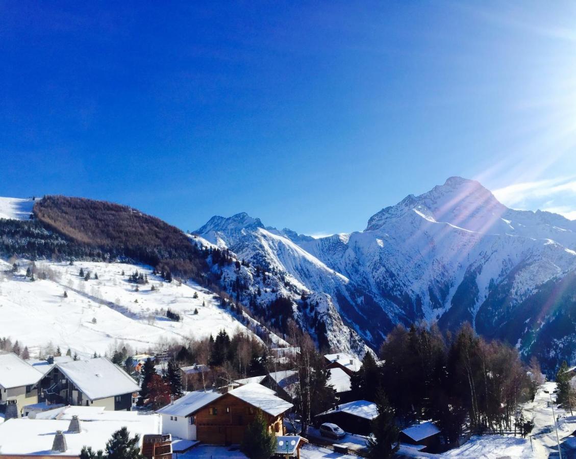 Pied De Piste A 20 M Du Telesiege "Le Diable", Menage Inclus, Possible De Louer 2 Apparts, Vue Panoramique Les Deux Alpes Exterior foto